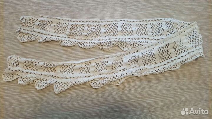 Кружевные вставки, вышивка