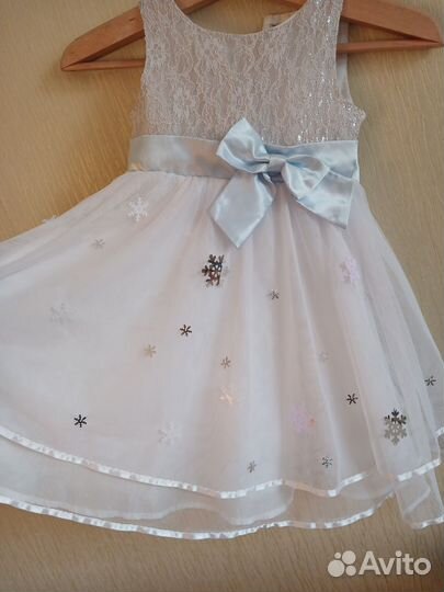 Платье снежинки 98