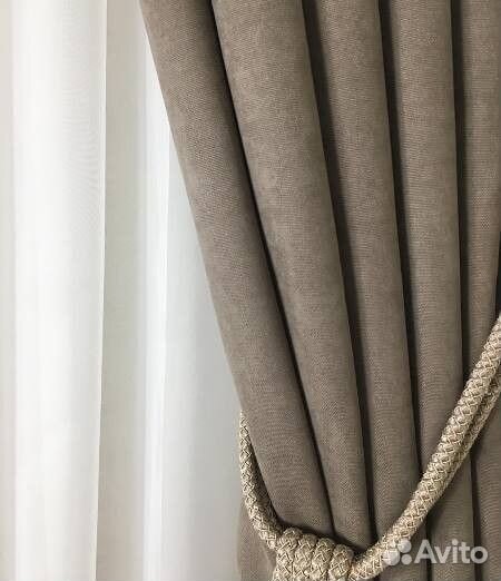 Шторы Канвас интерьерные