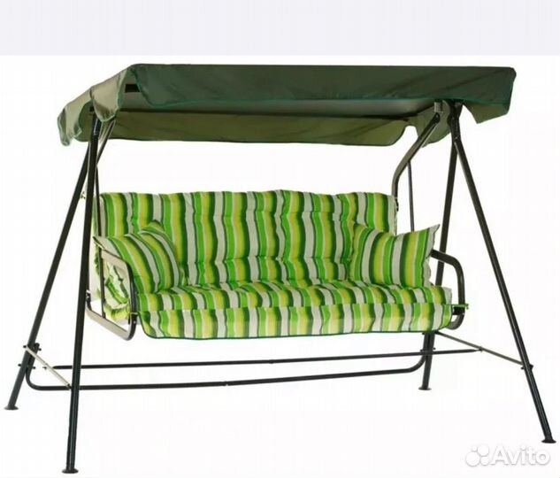 Садовые качели 3 х местные Белорусские