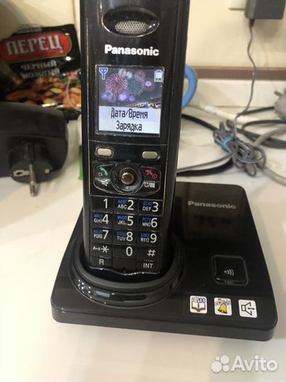 Радиотелефон panasonic 2 трубки