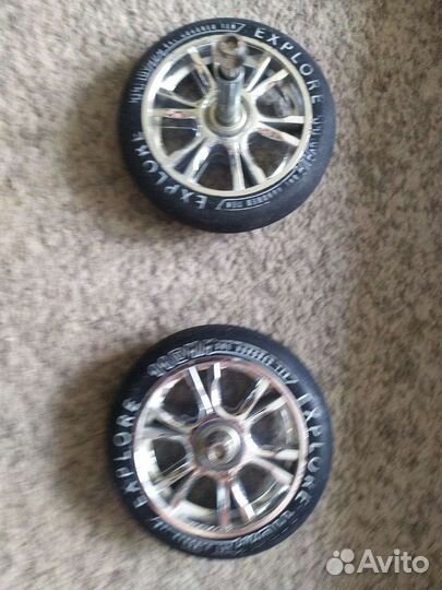 Самокат в разборе