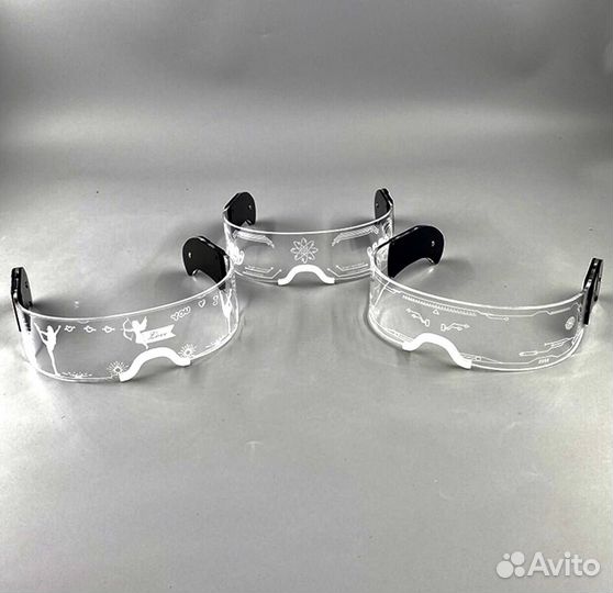 Неоновые LED очки оптом