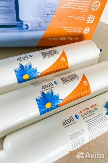 Фильтры atoll 104m stda / 3 шт