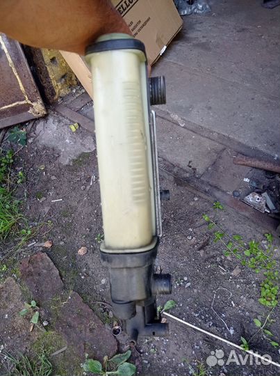 Радиатор охлаждения на bmw 3 e46