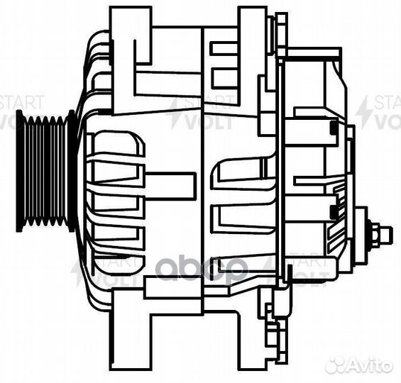 Генератор Hyundai Santa Fe (06) /Kia Sorento (0