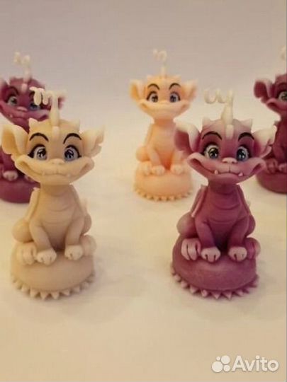 Дракон из мыла на новый год