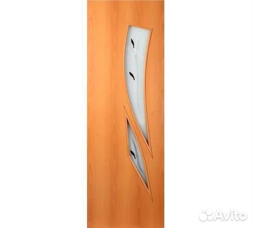 Дверь межкомнатная тс-Л-11 Матовое стекло с фьюзин