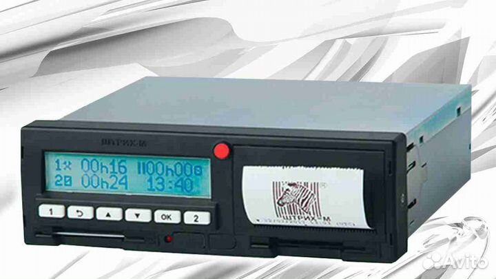 Тахограф Штрих, с подключением и гарантией