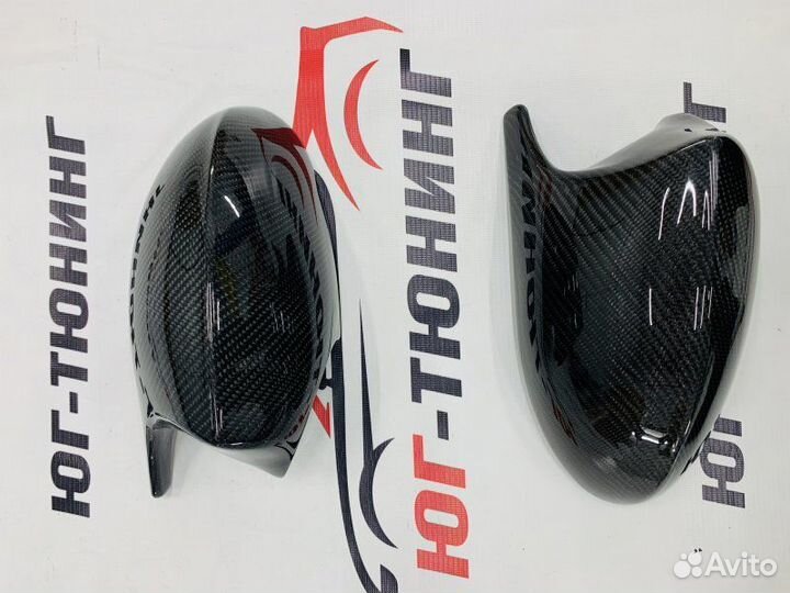 Крышки зеркал стиль M3 карбон BMW 3 E90 дорест