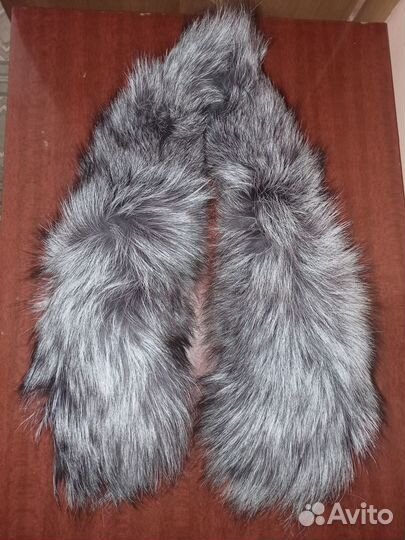 Меховой воротник в отличном состоянии