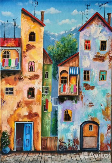 Картина маслом на холсте