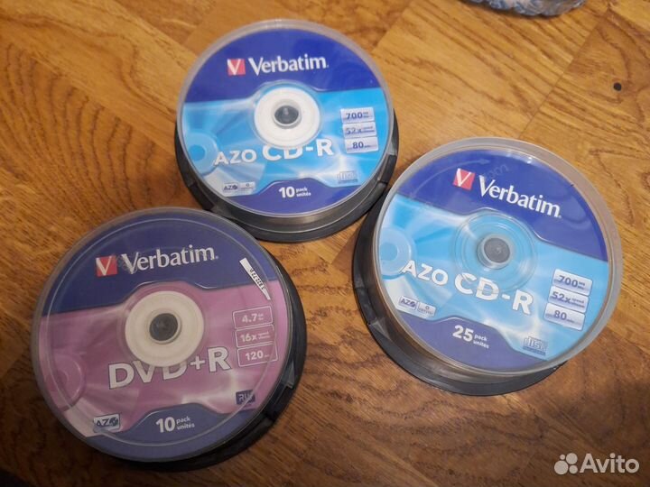 Болванка диски DVD+R, CD-R. Много