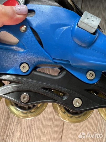 Роликовые коньки детские раздвижные