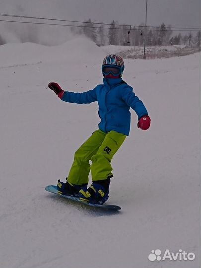 Сноубордическая куртка Roxy, штаны DC 8 лет