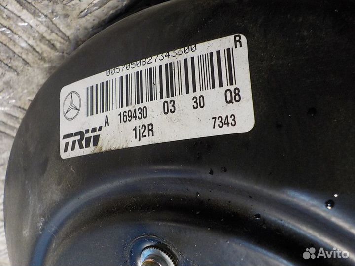 Усилитель тормозов вакуумный Mercedes-Benz A W169
