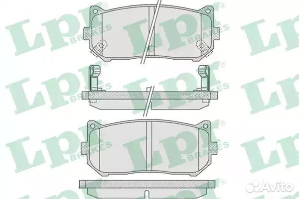 Колодки тормозные дисковые 05P808
