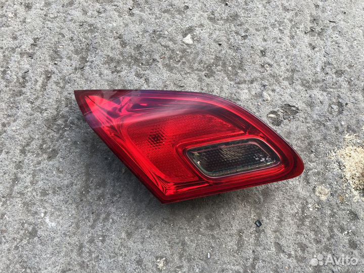 Фонарь задний левый opel astra J 5d светлый