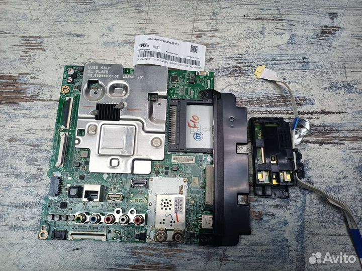 Плата main EAX67133404(1.0) 64446703 LG 49UJ630V