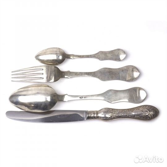 Набор столового серебра 