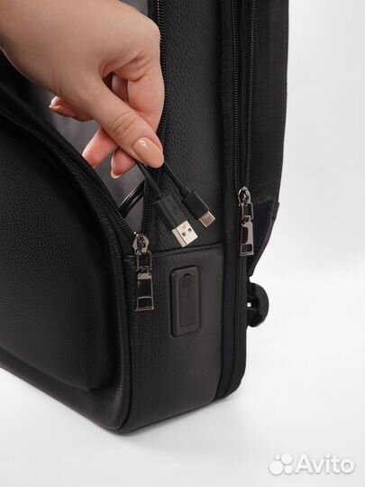 Кожаный рюкзак SVKplaza # 7