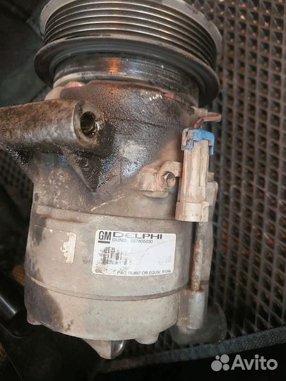 Компрессор кондиционера chevrolet aveo т300