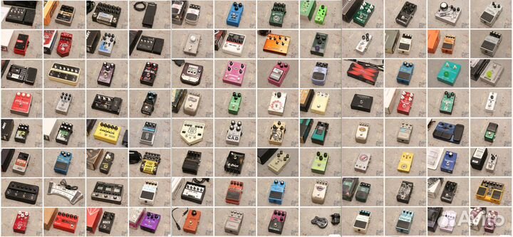 Бу Педали для электрогитары 200+шт, обмен