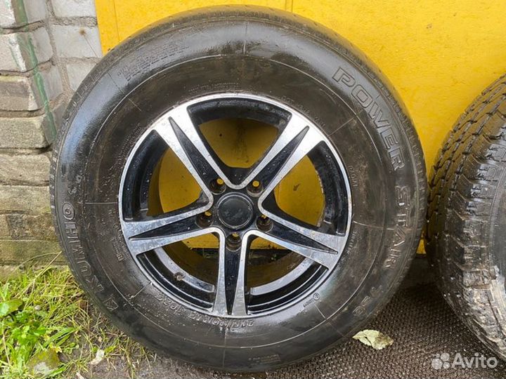 Колеса литые диски R15 5/114.3