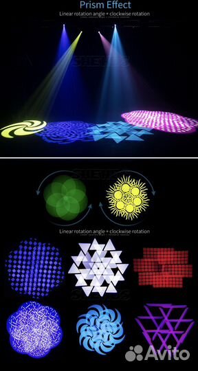 Shehds Spot 100 w led вращающаяся голова