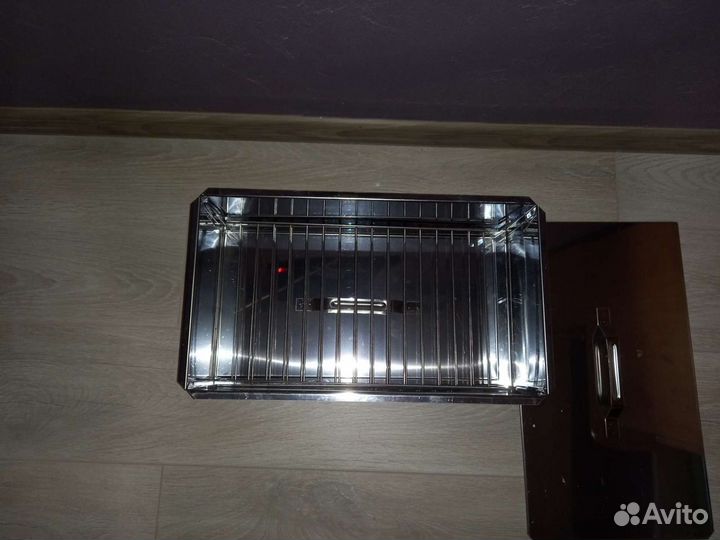 Коптильня горячего копчения из нержавейки