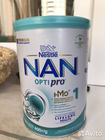 Детская молочная смесь nan opti pro1
