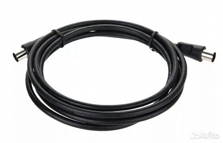Кабель антенный 9.5 mm 75 Ом тв-М - тв-M 3.0 m