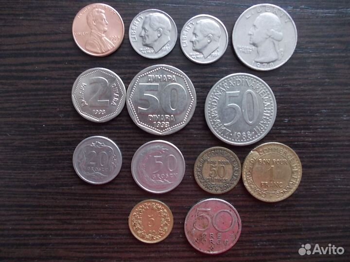 Иностранные монеты