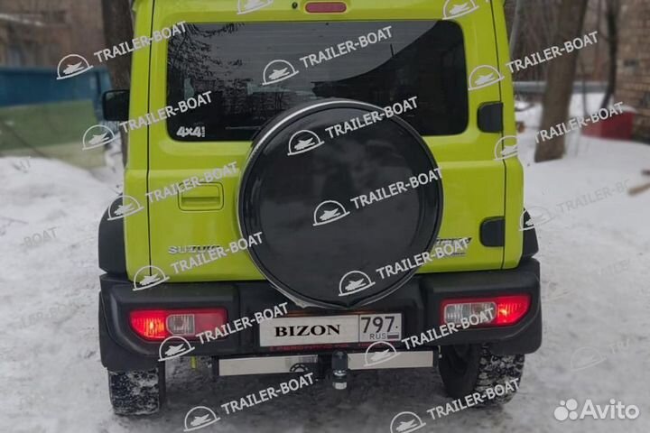 Фаркоп Suzuki Jimny Sierra 18-нв IV под квадрат, 50мм 52559