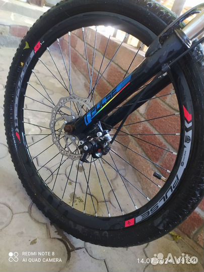 Велосипед скоростной бу 24 колеса