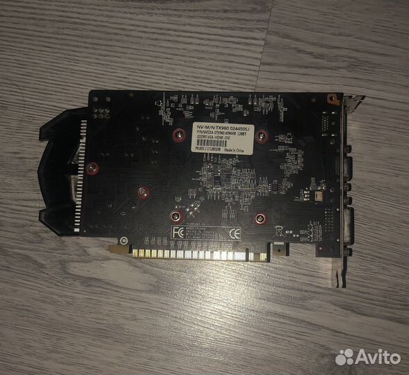 Видеокарта gtx 960 4gb