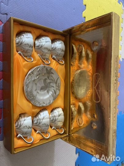 Сервиз кофейный 12 предметов, новый