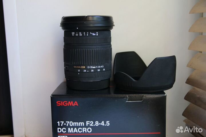 Объектив Sigma 17-70mm f/2.8-4.5 DC Canon
