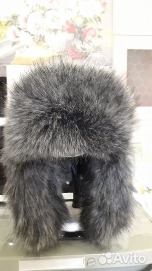 Шапка ушанка женская