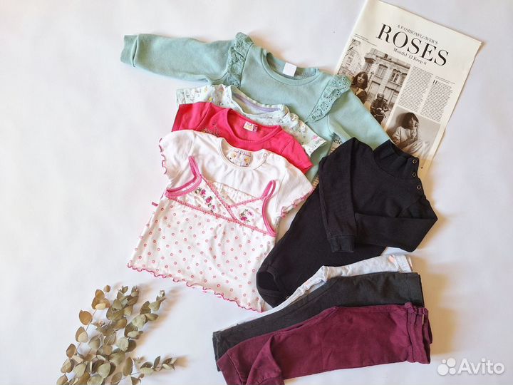 Детские вещи пакетом 86 для девочки