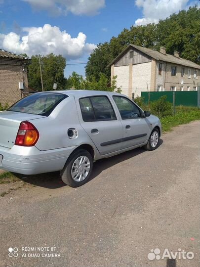 Renault Clio 1.4 МТ, 2001, 450 000 км