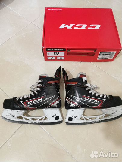 Коньки хоккейные юниорские CCM ft2 5EE