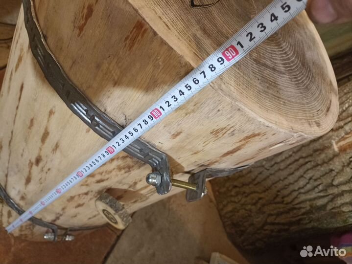 Колода дубовая для рубки мяса, дров