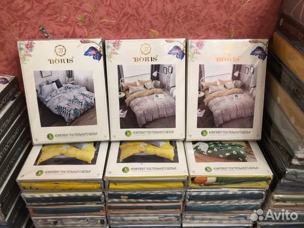 Белье постельное евро