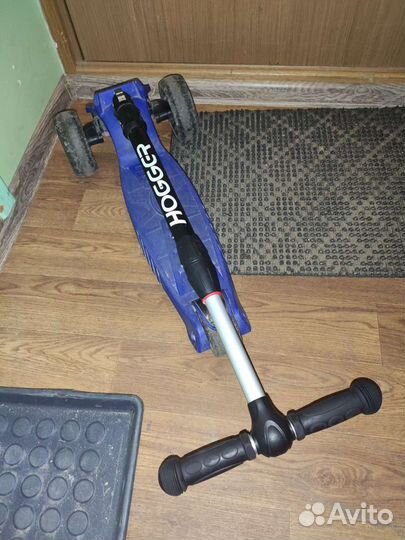 Детский самокат hogger на 6-7 лет