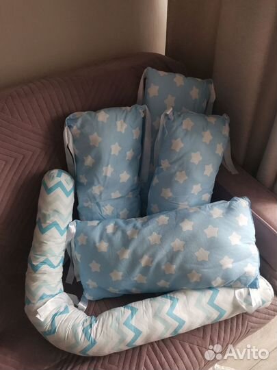 Бортики в детскую кроватку