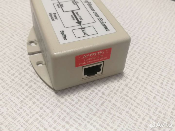 PoE инжектор 24В