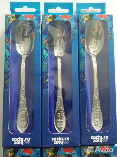 Чайные ложки Сочи 2014