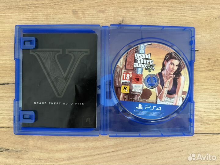 Gta 5 ps4 диск