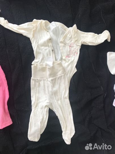 Одежда для новорожденных пакетом 56-62